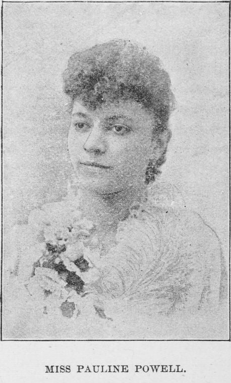 Miss Pauline Powell. Eminent Pianist and Artist.