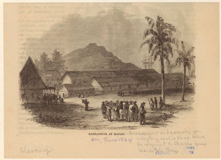 Barracoons at Macao