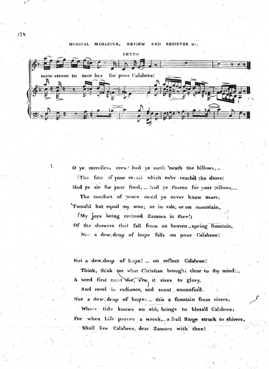Musical magazine, review and register