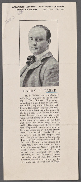 Harry P. Taber