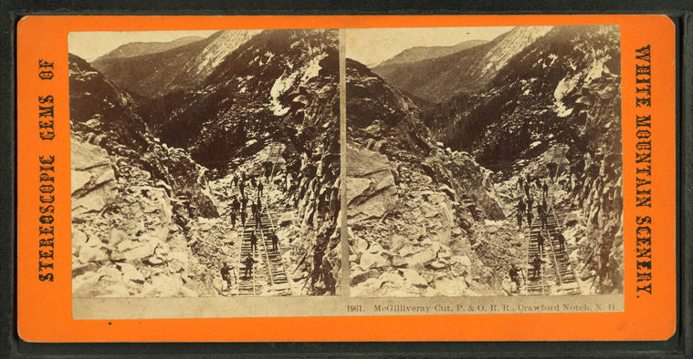 McGilliveray Cut, P. & O.R.R. Crawford Notch, N.H.