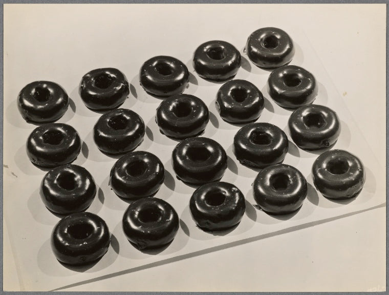 Automat chocolate doughnuts promotional photo