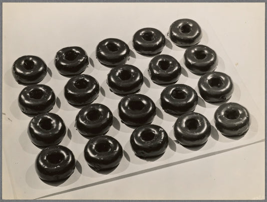 Automat chocolate doughnuts promotional photo