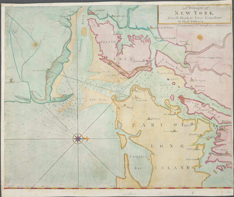 A draught of New York from the hook to New York Town.