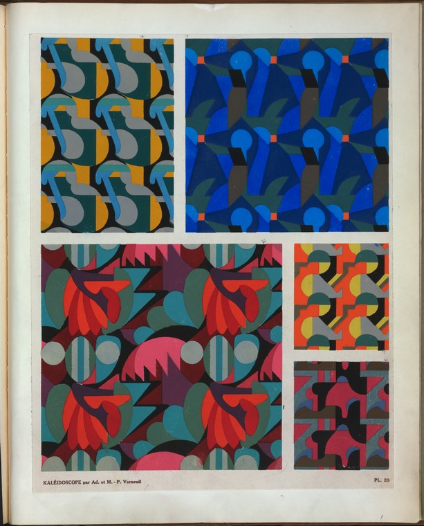 Five abstract motifs