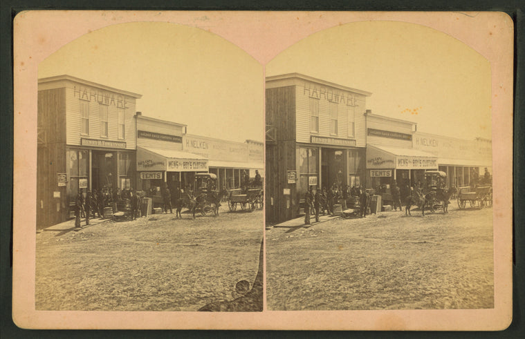 Market. Cor. Main & Mill Sts., [...] Silver Cliff, Colo.
