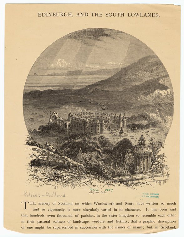 Edinburgh, and the South Lowlands