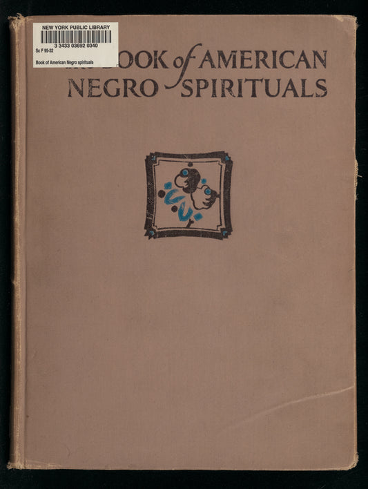The Book of American Negro Spirituals