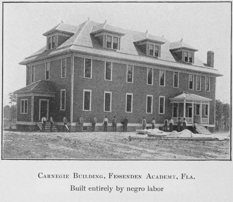 Carnegie building, Fessenden Academy, Fla.