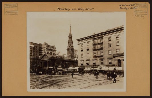 Manhattan: Broadway - Vesey Street