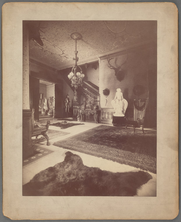 Hall - early view, 2 Montague Terrace