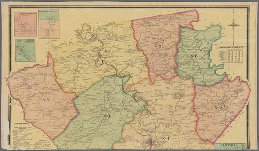 Map of Harrison County, Ky. : from new & actual surveys
