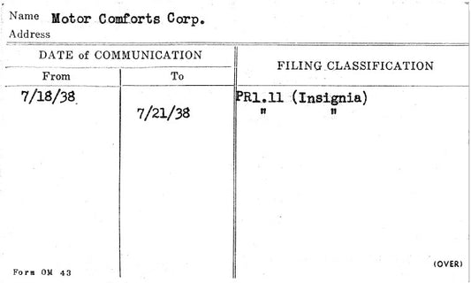 Motor Comforts Corp.