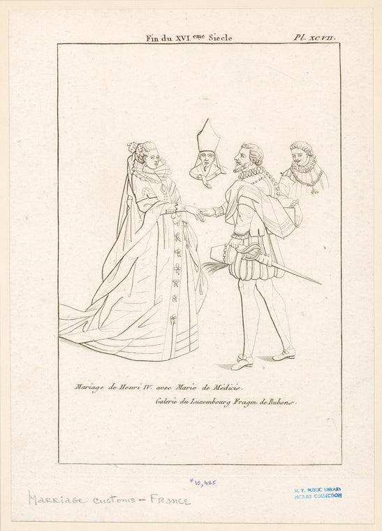 Mariage de Henri IV avec Marie de Medicis