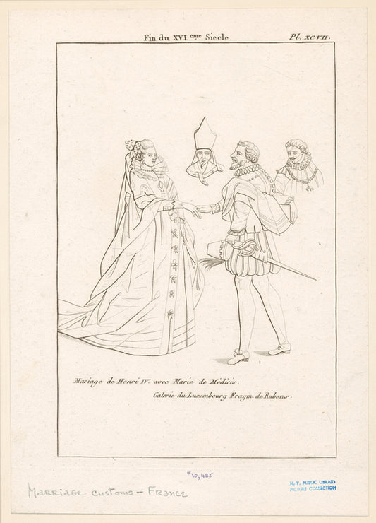 Mariage de Henri IV avec Marie de Medicis