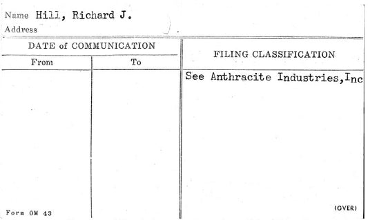 Hill, Richard J.