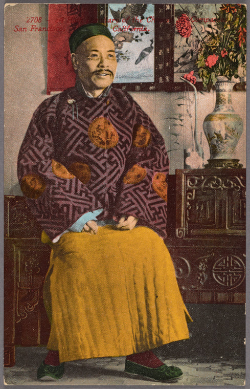 A high dignitary of the Chinese Six Companies, San Francisco, California.
