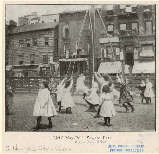Girl's May-pole, Seward Park