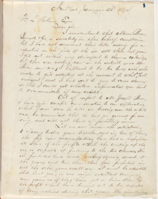 Letterpress copybook, 1874-1875