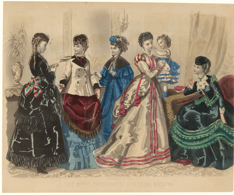 Les modes parisiennes : Peterson's magazine, March 1870