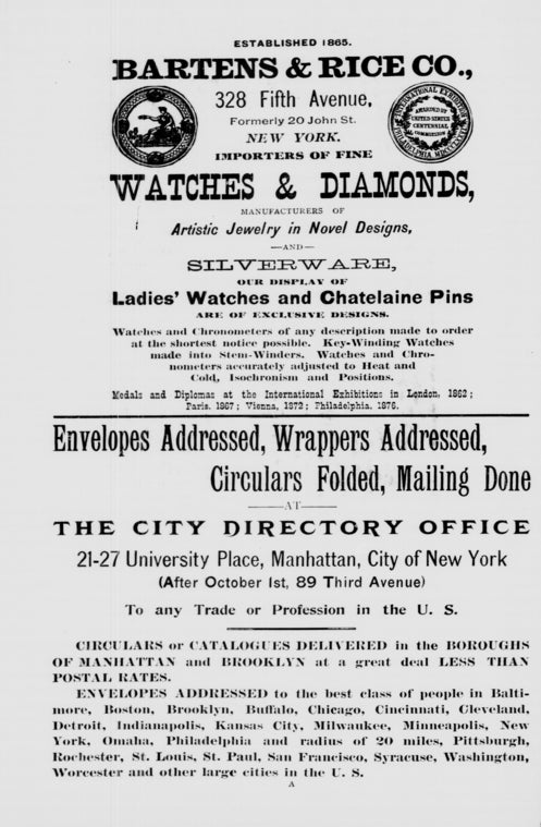 New York City directory: for the year ending July 1, 1903