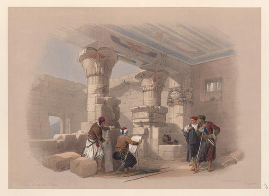 Dayr el Medeeneh [Dayr al-Madînah], Thebes.