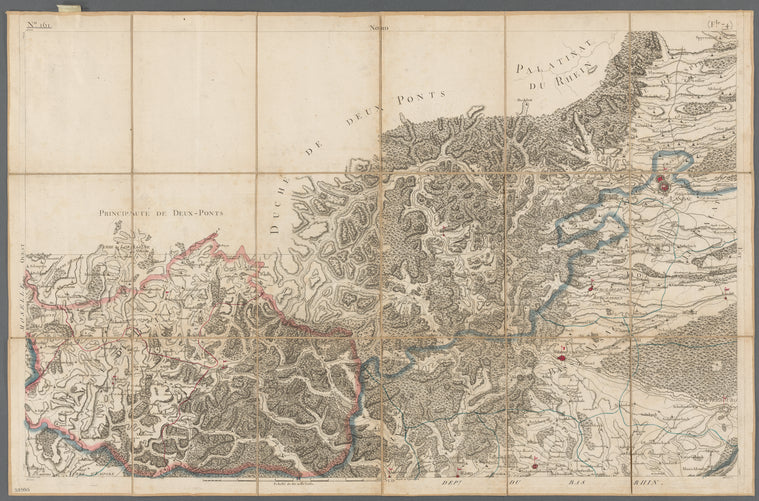 Carte de France de Cassini