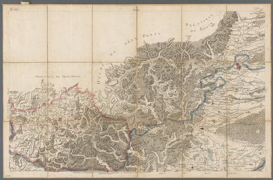 Carte de France de Cassini