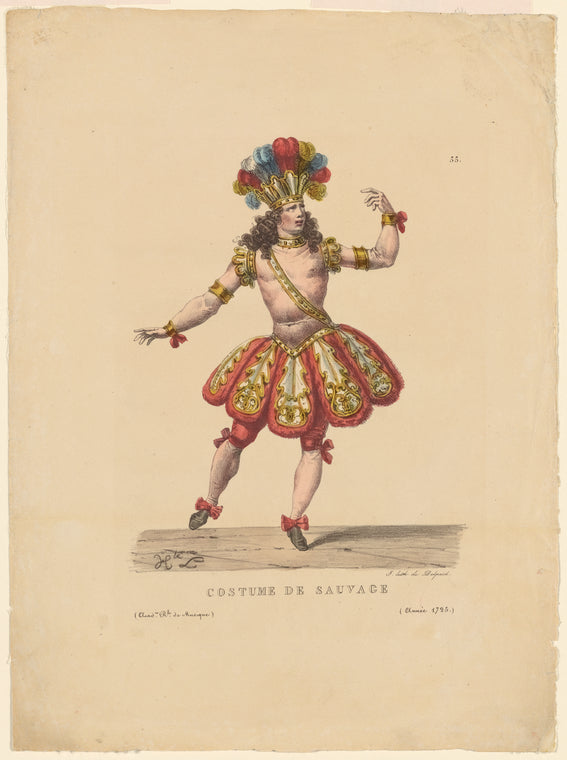 Costume de sauvage
