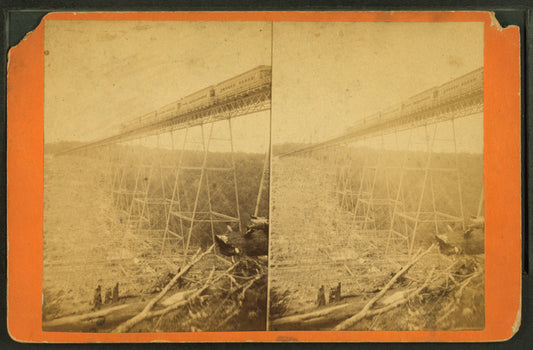 The great Kinzua Bridge near Alton, Pa.