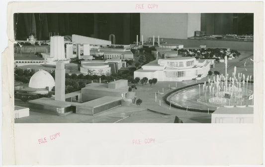 Belgium Participation - Building - Large model in Board of Design office