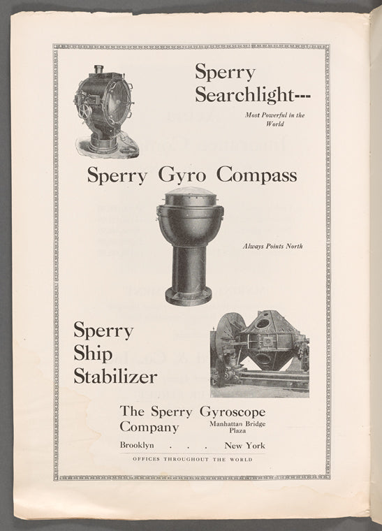 Program booklet for U.S. Navy Night