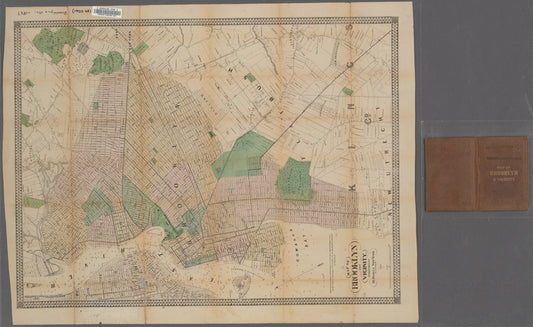 Map of Brooklyn and vicinity