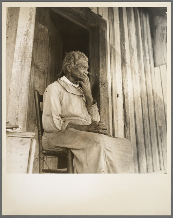 Cotton sharecropper. She was born "two years before the surrender." Mississippi