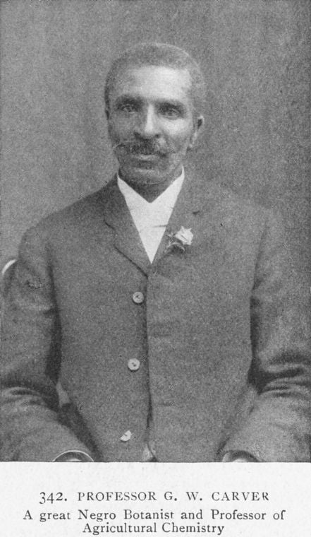 Professor G. W. Carver; A great Negro Botanist and Professor of Agricultural Chemistry.
