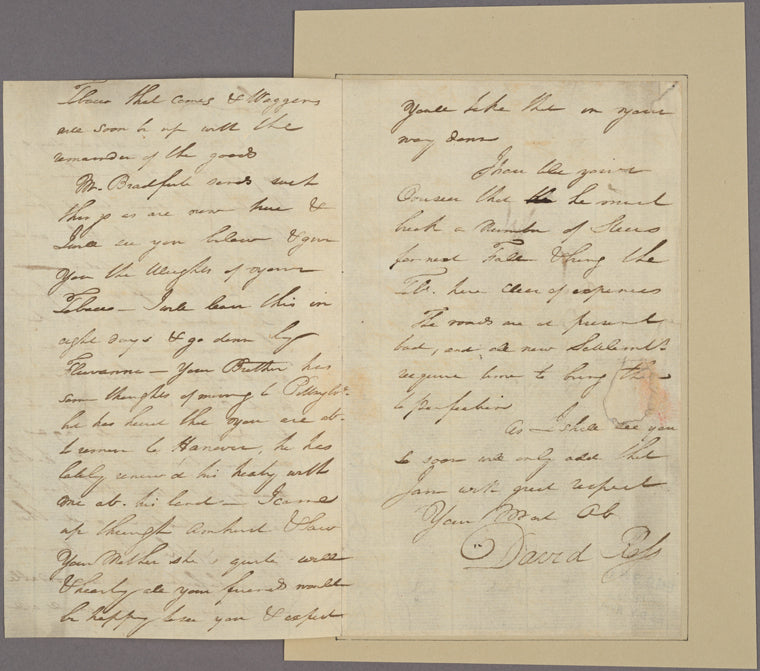 Letter to Patrick Henry, Henry County [Va.]