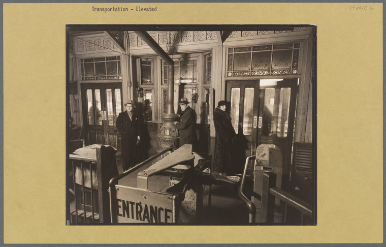 El station, Sixth and Ninth Avenue Lines: downtown side, 72nd Street and Columbus Avenue