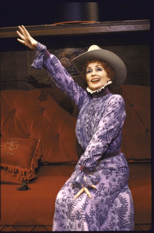 Actress Lilli Palmer in a scene from the American Shakespeare Theatre's production of the play "Sarah In America" (Stratford)
