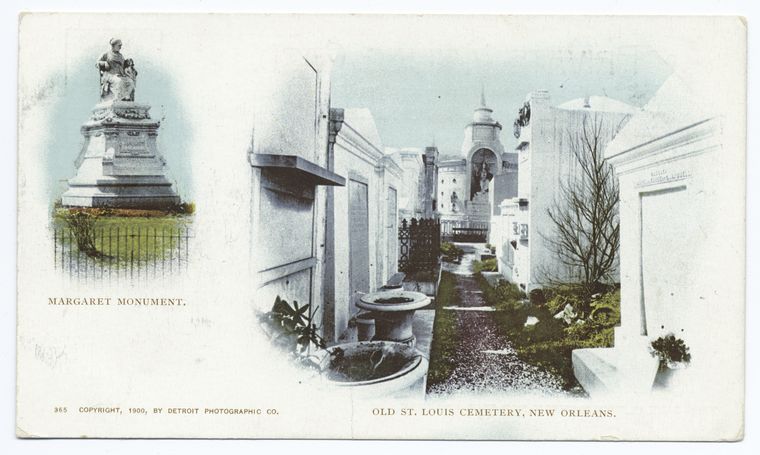 Margaret Monument. Old St. Louis Cemetery, New Orleans, La.