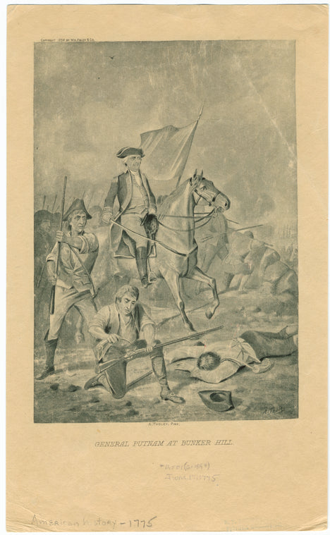 General Putnam at Bunker Hill