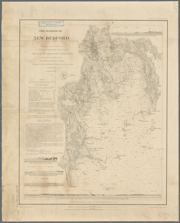 The harbor of New Bedford