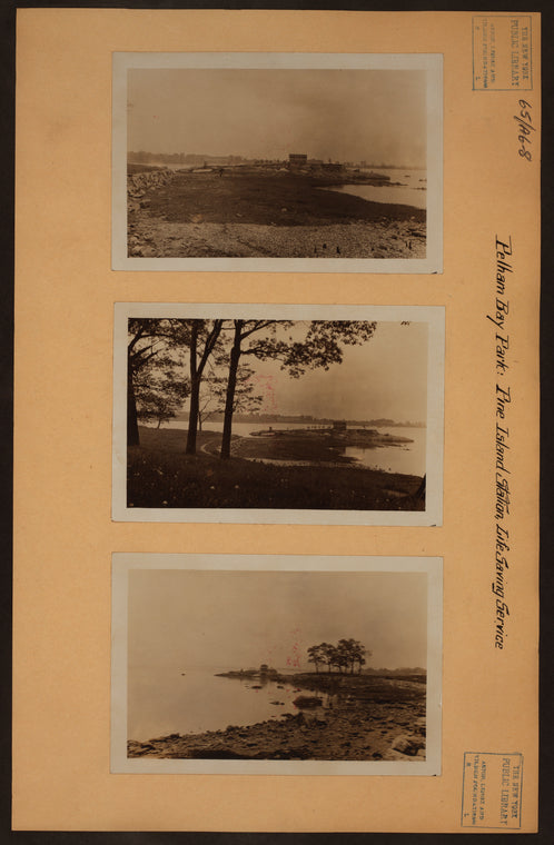 Bronx: Pelham Bay Park - Pine Island Station, Life Saving Service.