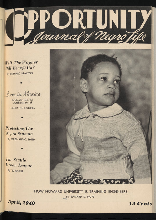 Opportunity: journal of Negro life