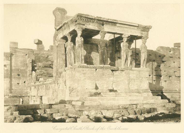 Caryatid (south) porch of the Erechtheum