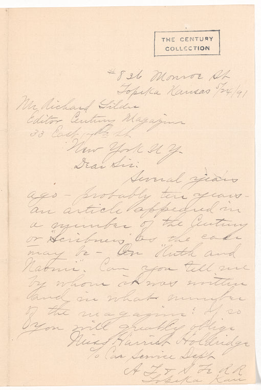 Holdridge, Harriet