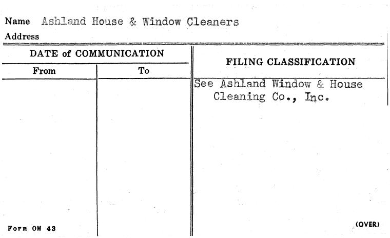 Ashland House & Window Cleaners