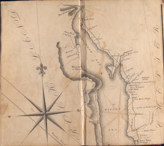 Map of the Hudson ... from Tarrytown to Dunderbergh.