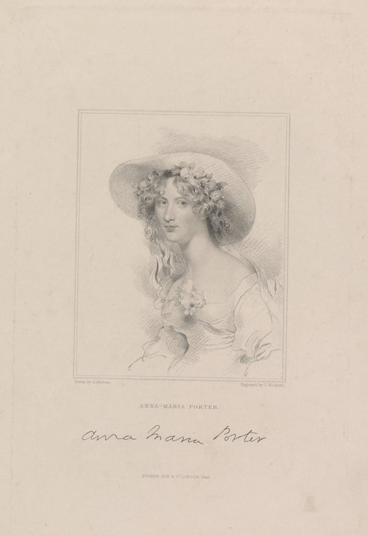 Anna-Maria Porter: Anna-Maria Porter [facsimile signature]
