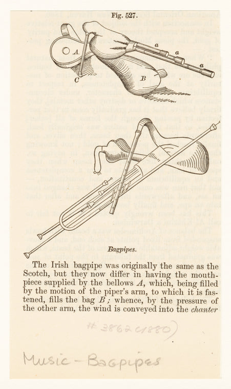 Bagpipes.