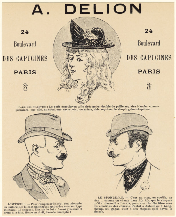 A. Delion, 24 boulevard des Capucines, Paris